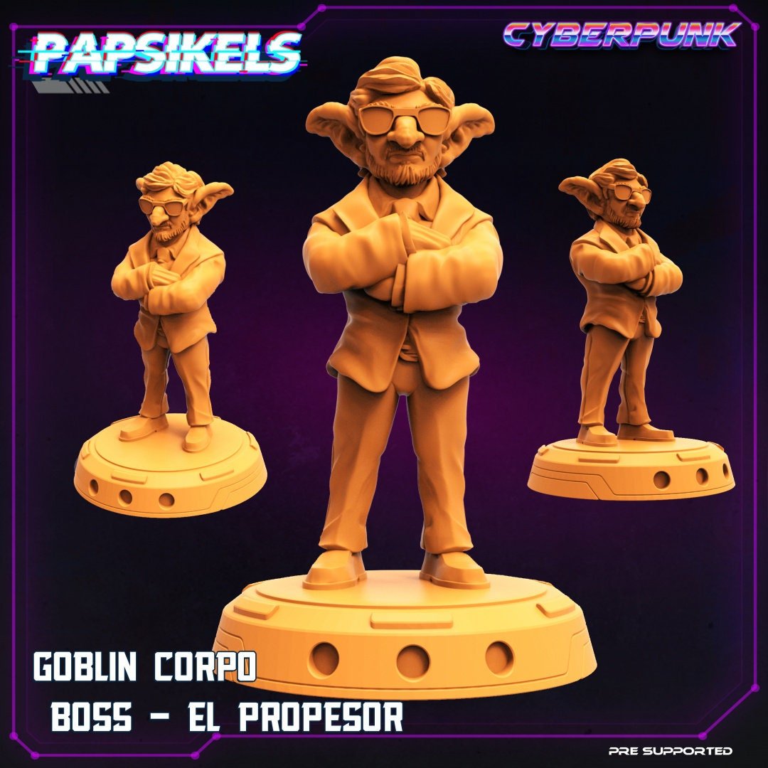 Goblin Heist Miniature | Prosper - Tabletop RPG & D&D miniature. Perfect for wargaming & collectors