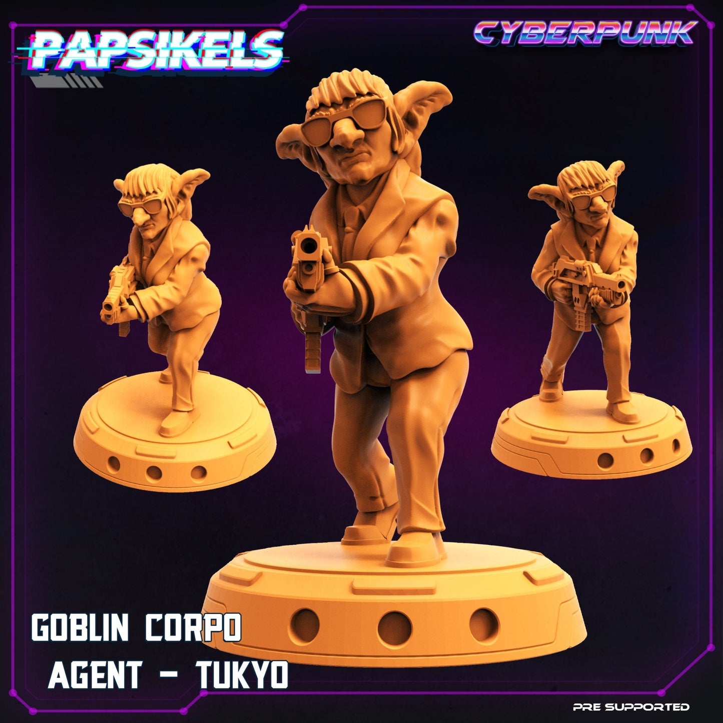 Goblin Heist Miniature - Tukyo - 32mm