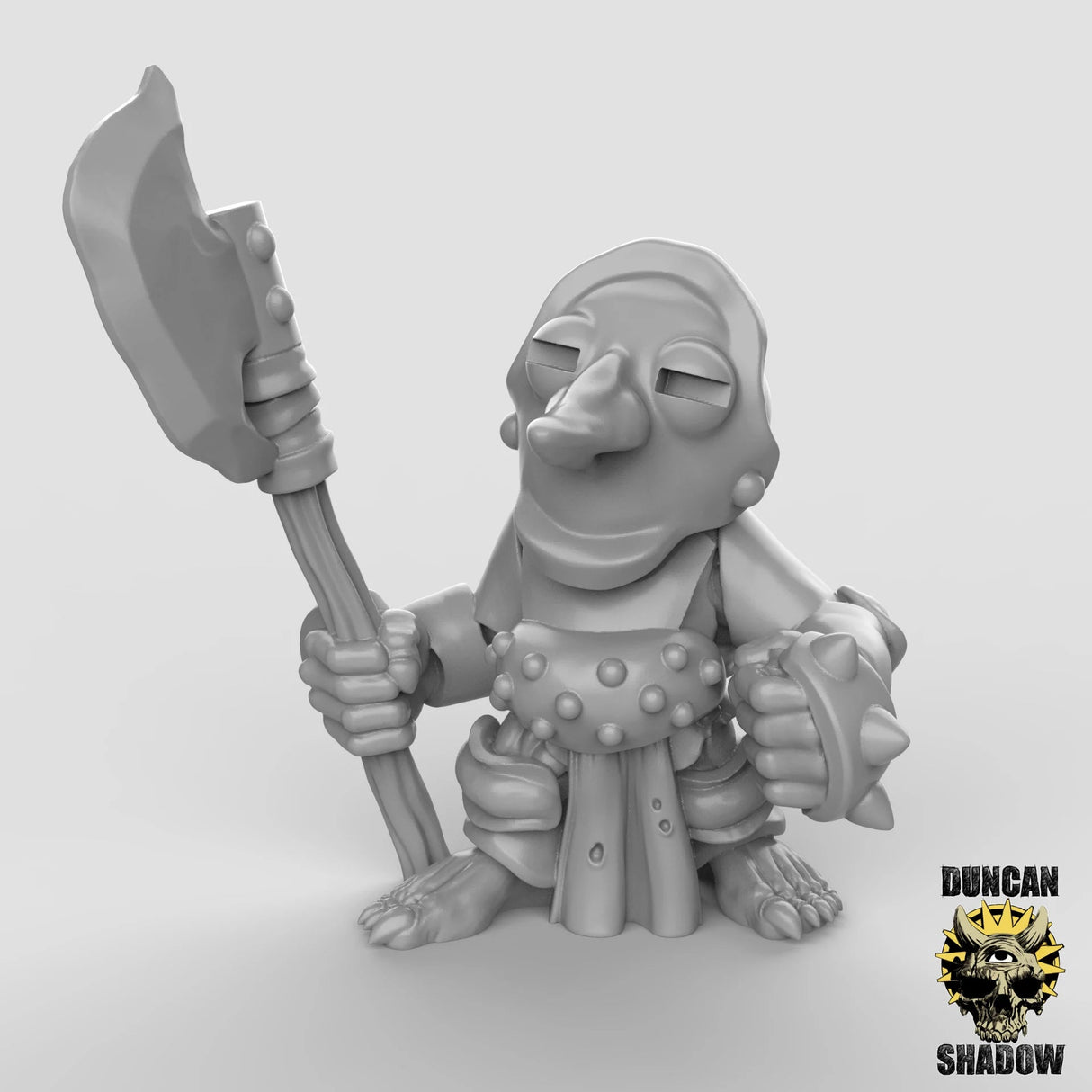 Goblin Knight Miniature | A - Tabletop RPG & D&D miniature. Perfect for wargaming & collectors