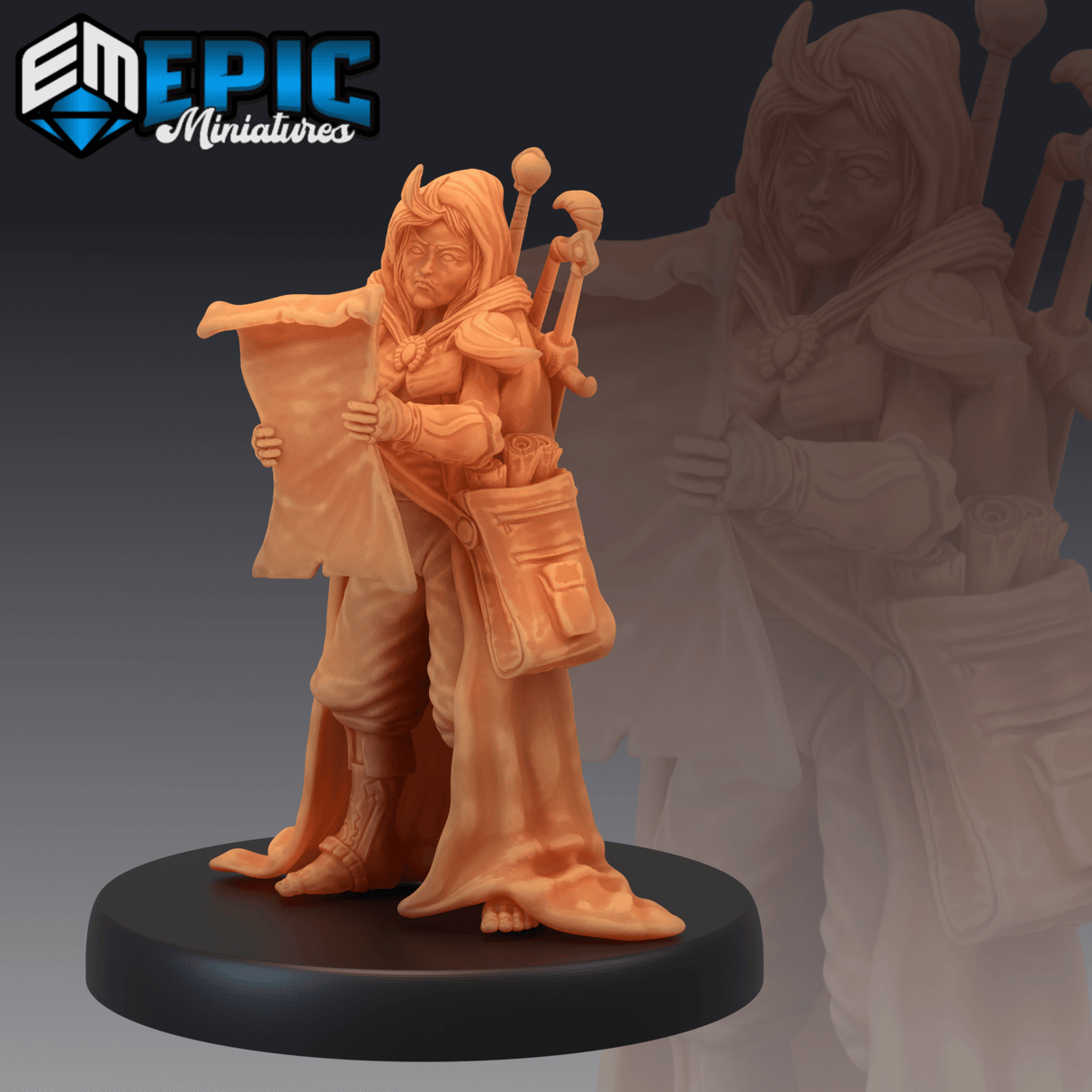 Halfling Rogue Miniature | A - Tabletop RPG & D&D miniature. Perfect for wargaming & collectors