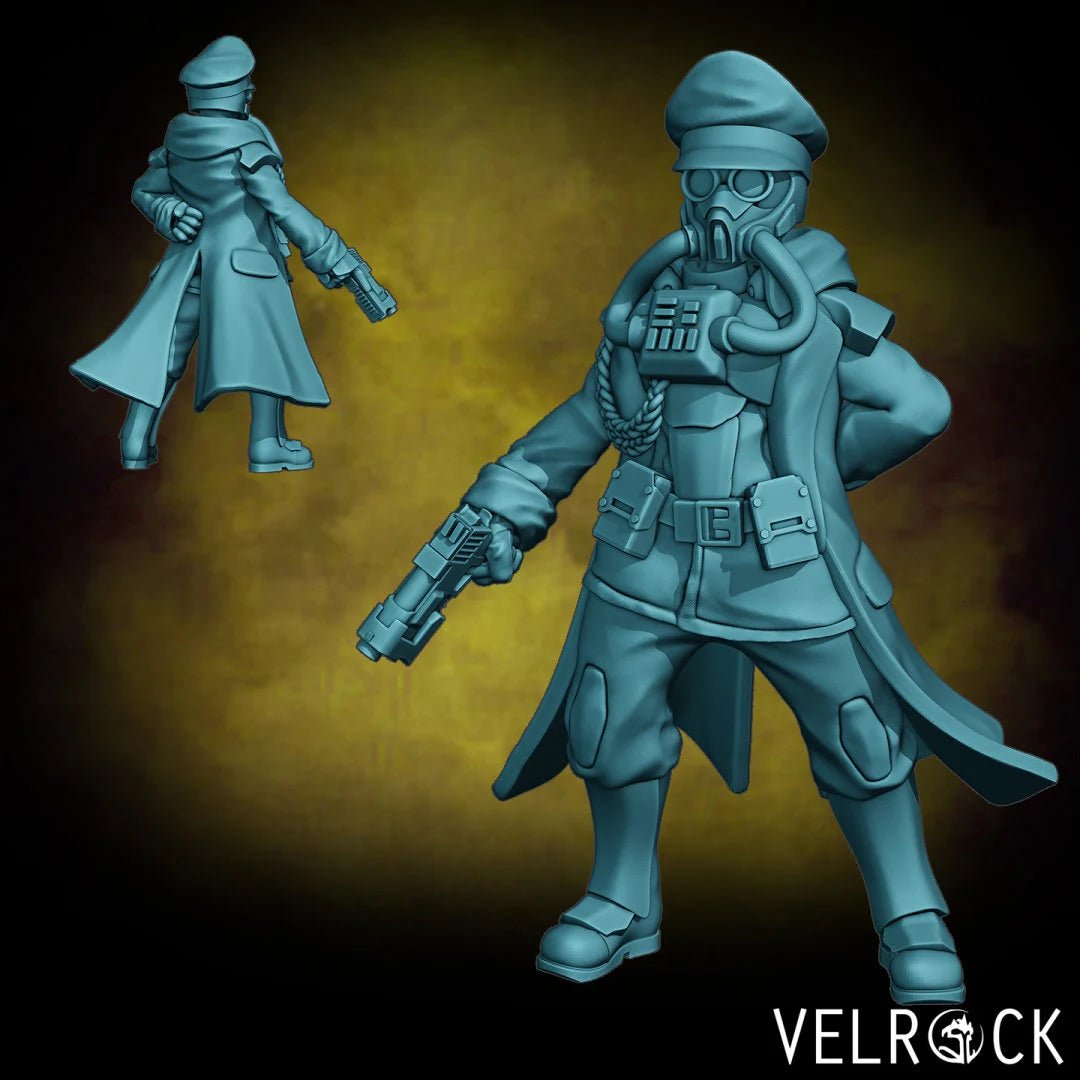 Heavy Gun Miniature | E - Tabletop RPG & D&D miniature. Perfect for wargaming & collectors