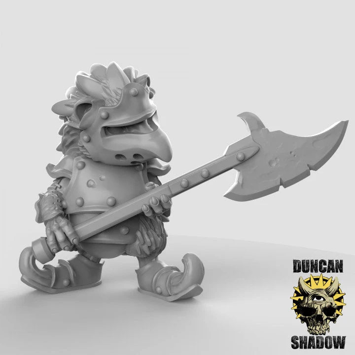 Hedgehog Knight Miniature - C - 32mm