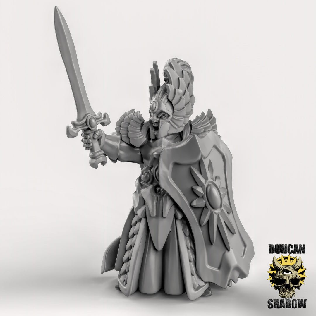 High Elf Heros Miniature | A - Tabletop RPG & D&D miniature. Perfect for wargaming & collectors