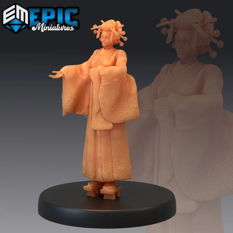 Geisha Spirit NPC Miniature