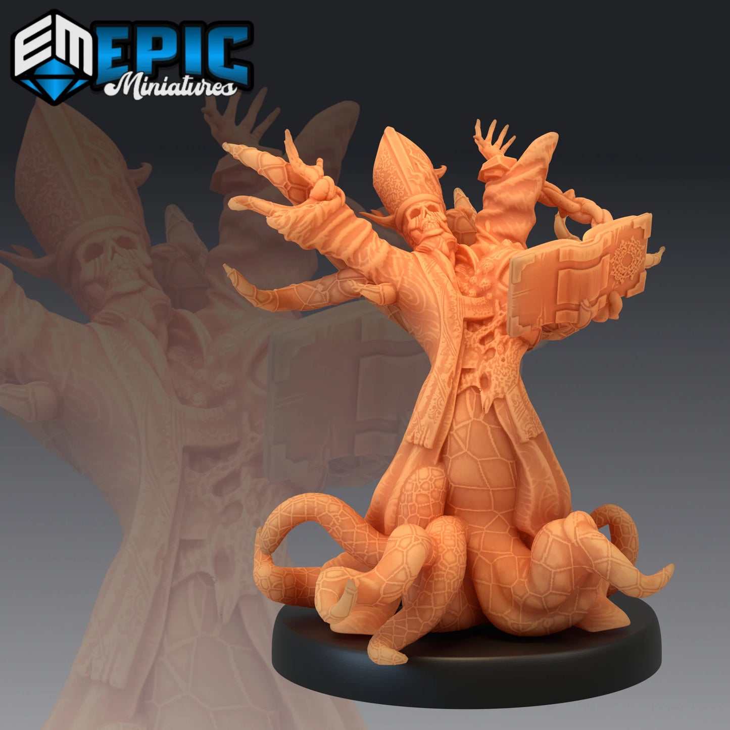 Eternal Highpriest 1 Miniature | Bring Your Adventures To Life - Tabletop RPG & D&D miniature. Perfect for wargaming & collec