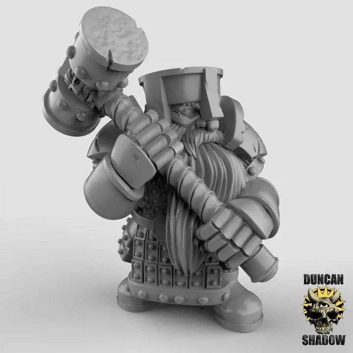 Dwarf Group Miniature | Designed For Roleplaying Games - Tabletop RPG & D&D miniature. Perfect for wargaming & collectors.