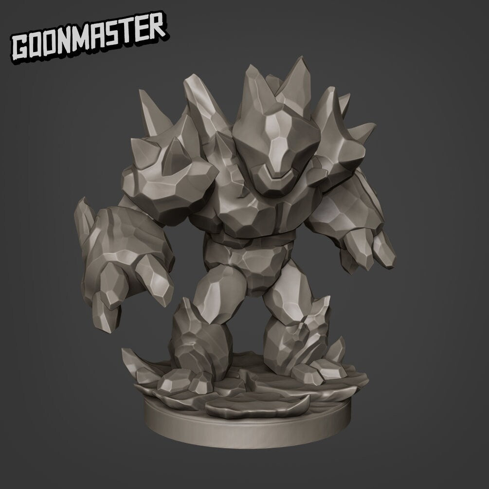 Small Ice Golem Miniature | Epic Addition To Any Game - Tabletop RPG & D&D miniature. Perfect for wargaming & collectors.