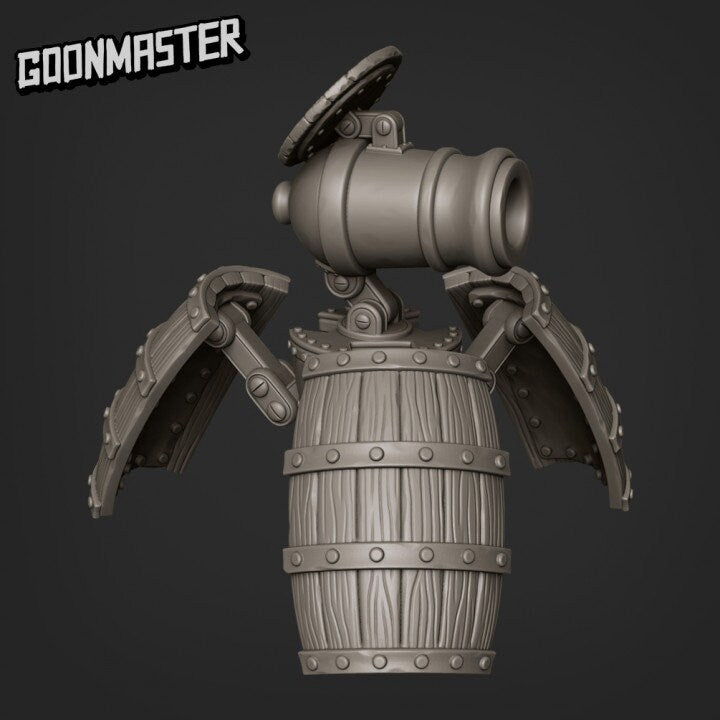 Robot Familiar Miniature | Enhance Your Tabletop Battles - Tabletop RPG & D&D miniature. Perfect for wargaming & collectors.