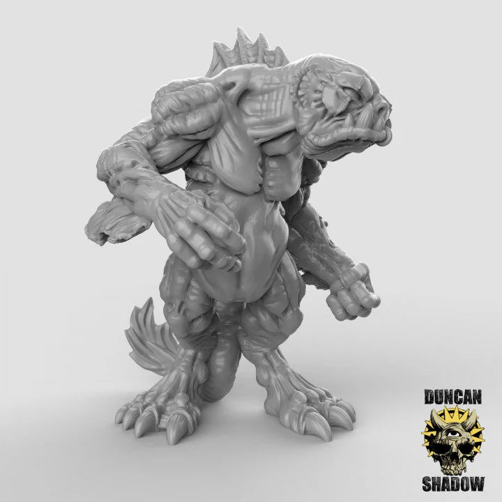Koa Toa Miniature | Premium Quality 3D Printed - Tabletop RPG & D&D miniature. Perfect for wargaming & collectors.