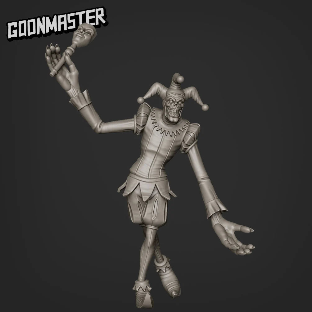 Demonic Clown Miniature | Epic Addition To Any Game - Tabletop RPG & D&D miniature. Perfect for wargaming & collectors.