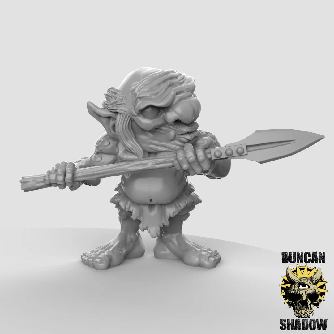 Xvarts Group Miniature | Perfect For Tabletop Gaming - Tabletop RPG & D&D miniature. Perfect for wargaming & collectors.