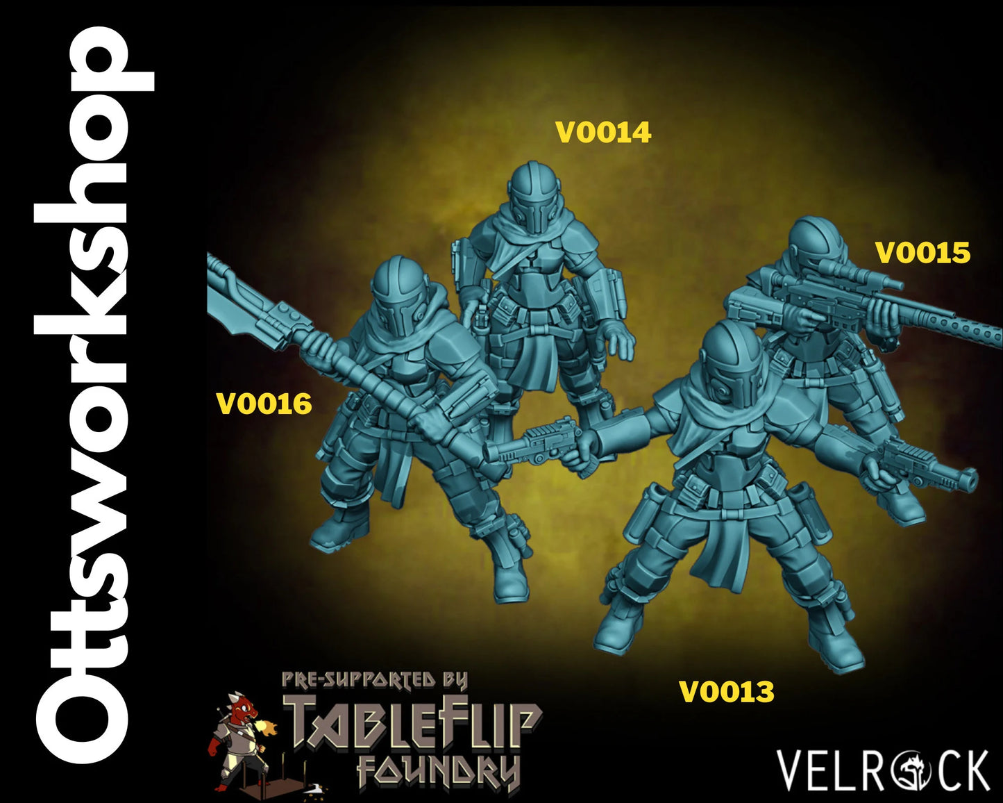Armoured Smuggler Miniature | Ideal For Wargaming & Rpgs - Tabletop RPG & D&D miniature. Perfect for wargaming & collectors.