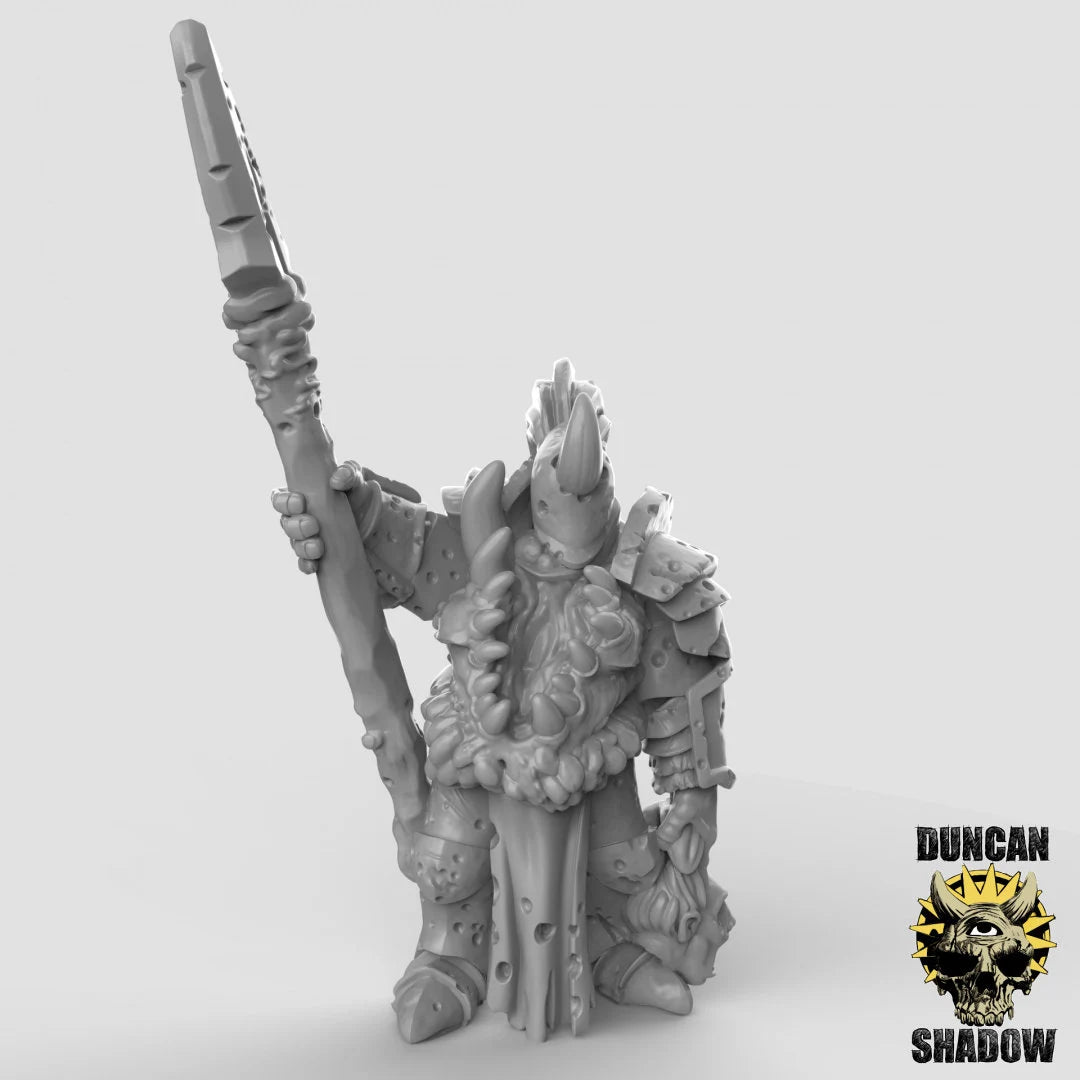 Plague Fighter Miniature | A Must-Have For Miniature Collectors - Tabletop RPG & D&D miniature. Perfect for wargaming & colle