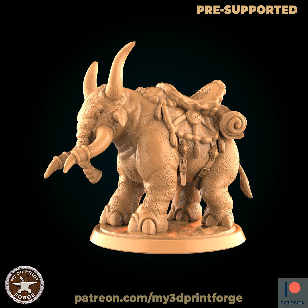 Female Tiefling Wizard Set Miniature | For D&D, Pathfinder & More - Tabletop RPG & D&D miniature. Perfect for wargaming & col