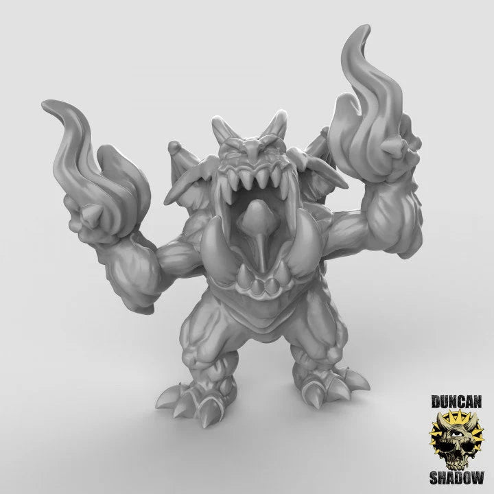 Imp fire starter Miniature | B - Tabletop RPG & D&D miniature. Perfect for wargaming & collectors