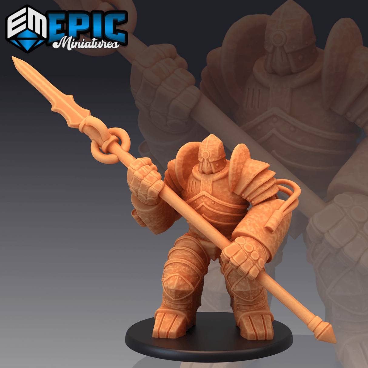 Iron Construct Miniature | A - Tabletop RPG & D&D miniature. Perfect for wargaming & collectors