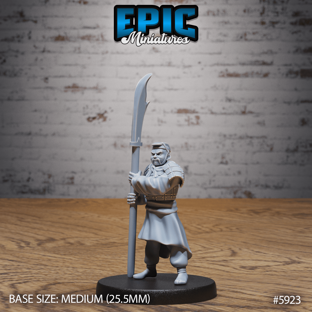 Kamikaze Warrior Miniature | B - Tabletop RPG & D&D miniature. Perfect for wargaming & collectors