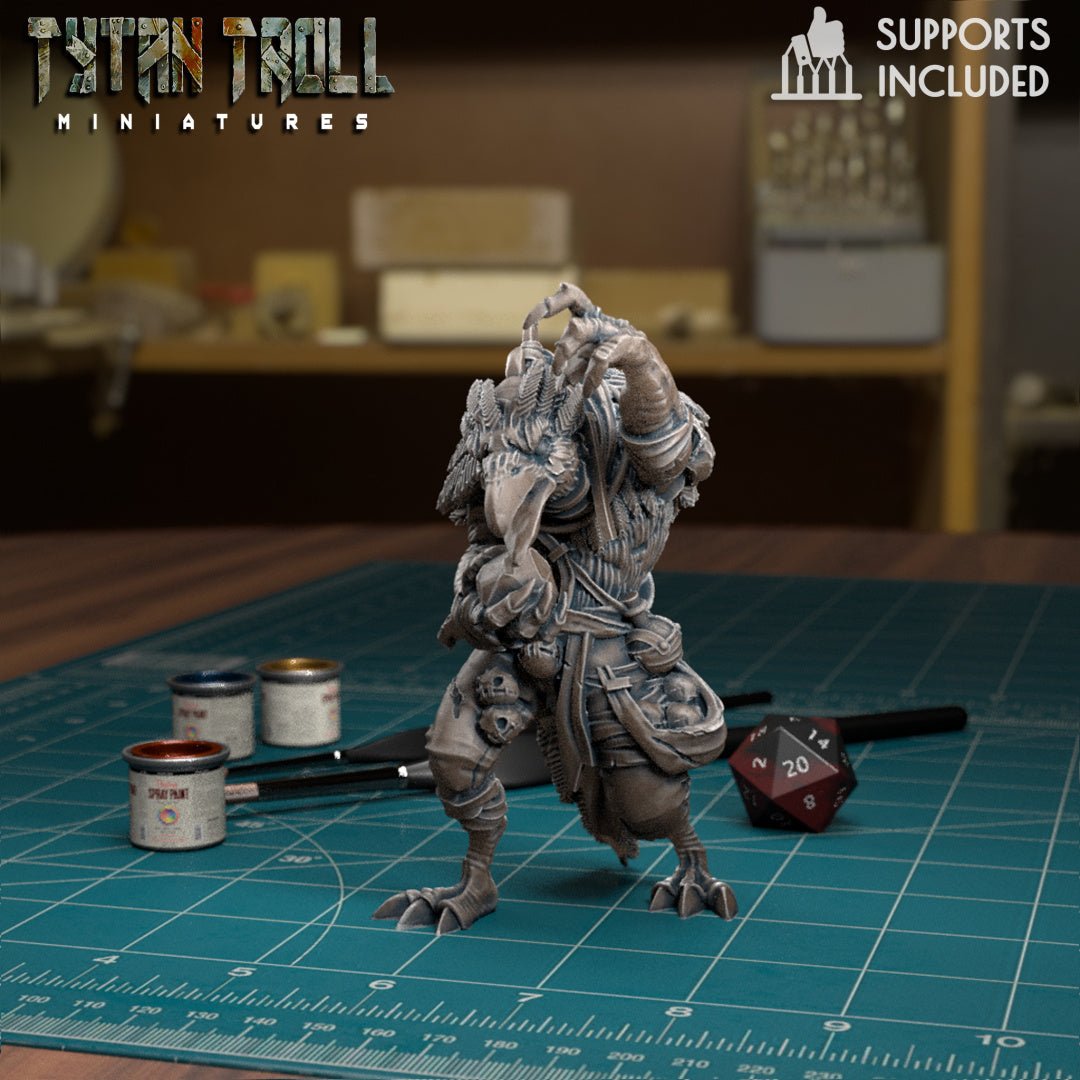 Kenku Bundle Miniature | E - Tabletop RPG & D&D miniature. Perfect for wargaming & collectors