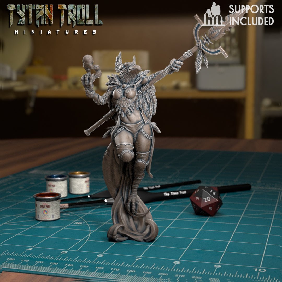 Kenku Bundle Miniature | G - Tabletop RPG & D&D miniature. Perfect for wargaming & collectors