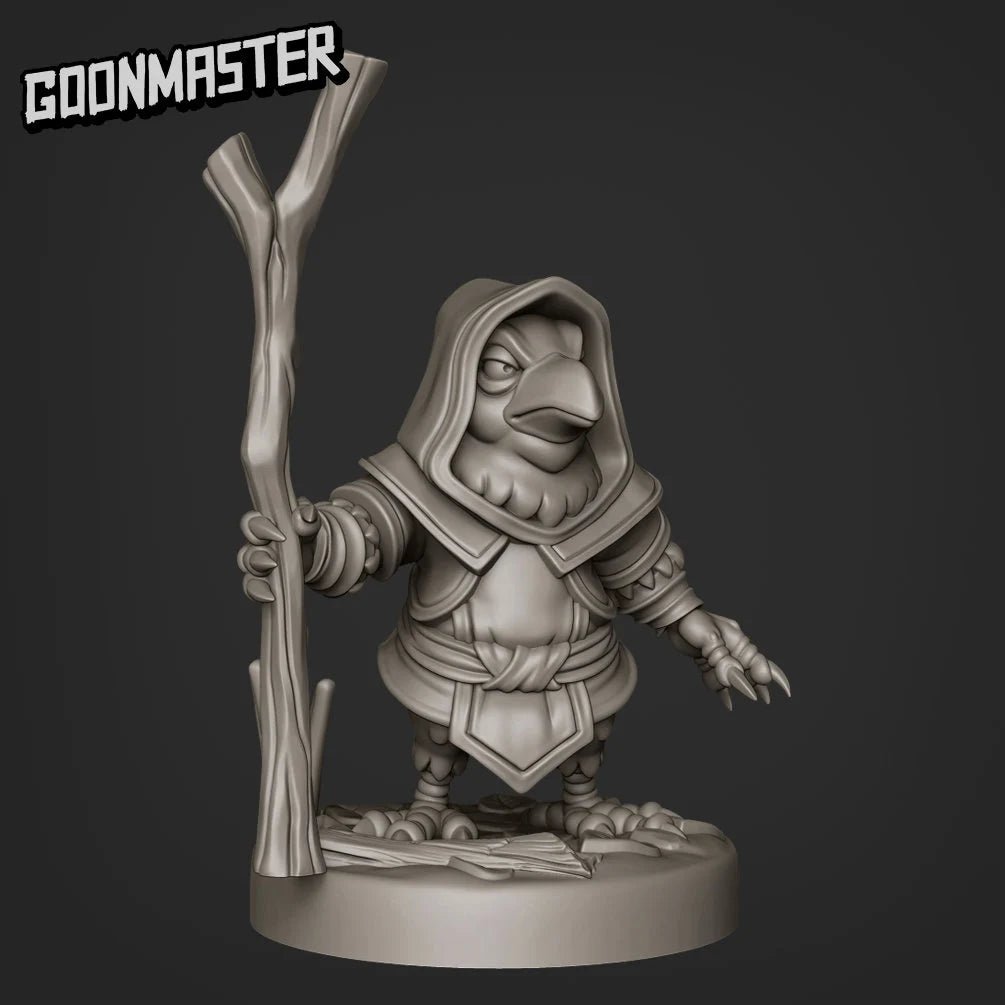 Kenku Ranger, Ninja Miniature | D - Tabletop RPG & D&D miniature. Perfect for wargaming & collectors