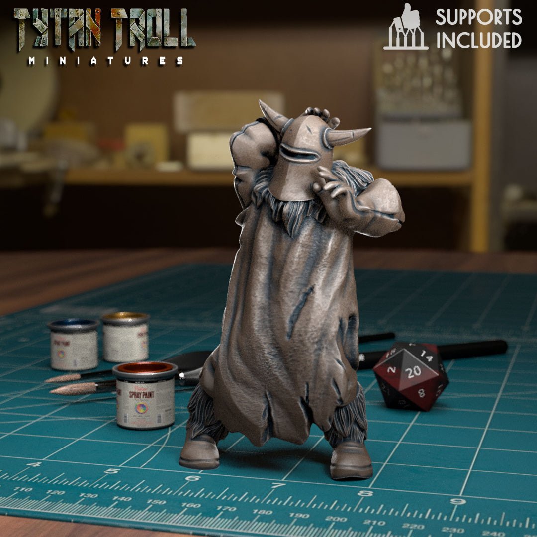 Knight Of Ne Miniature | A - Tabletop RPG & D&D miniature. Perfect for wargaming & collectors