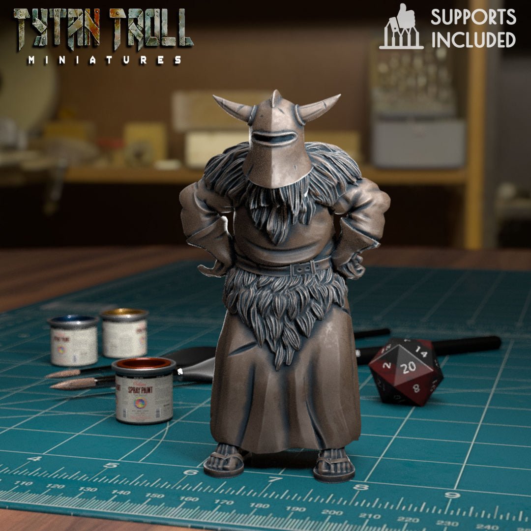 Knight Of Ne Miniature | B - Tabletop RPG & D&D miniature. Perfect for wargaming & collectors