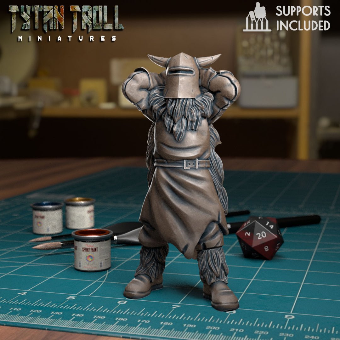 Knight Of Ne Miniature | D - Tabletop RPG & D&D miniature. Perfect for wargaming & collectors