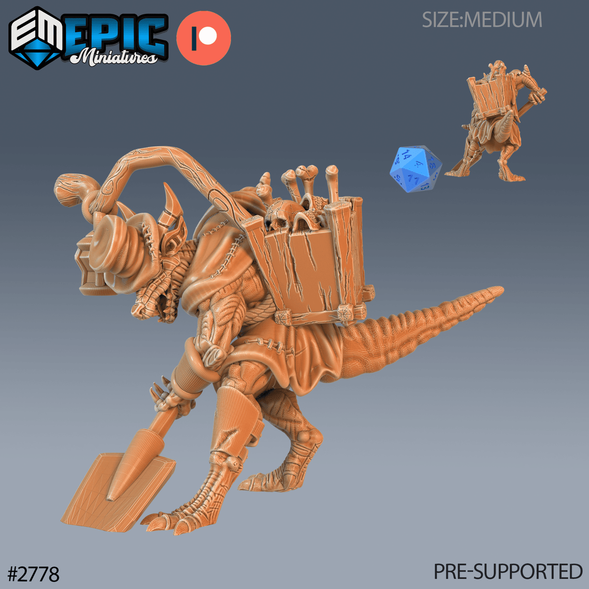 Kobold Elites Miniature | C - Tabletop RPG & D&D miniature. Perfect for wargaming & collectors