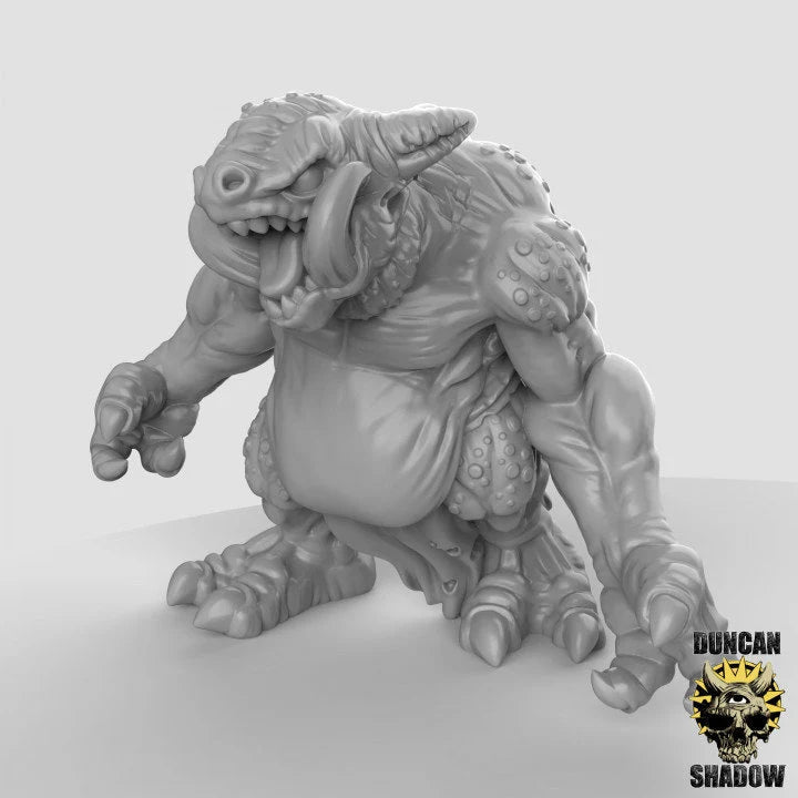 Kobold Ogre Miniature | A - Tabletop RPG & D&D miniature. Perfect for wargaming & collectors
