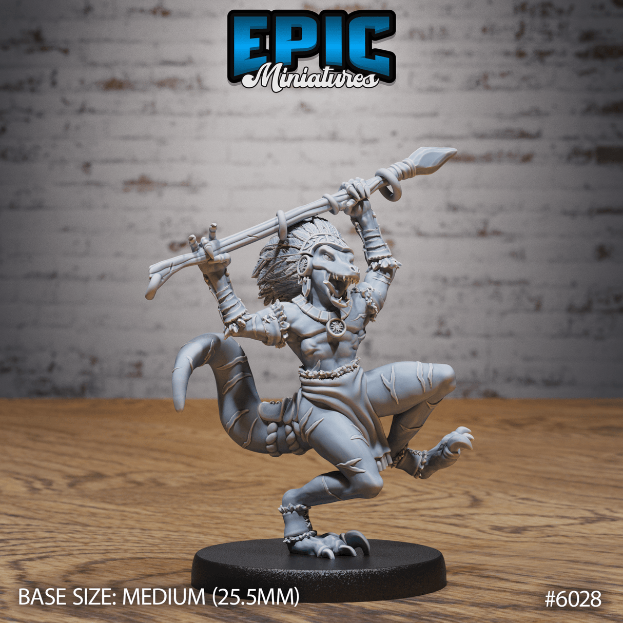 Kobold Shamans Miniature | 6028 - Tabletop RPG & D&D miniature. Perfect for wargaming & collectors