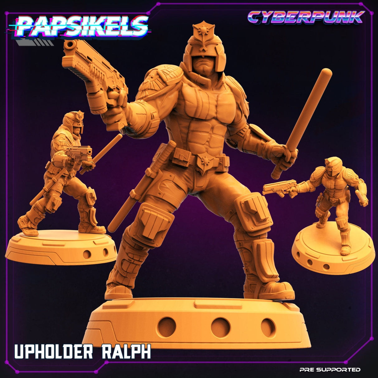 Law Upholders Miniature | Ralph - Tabletop RPG & D&D miniature. Perfect for wargaming & collectors