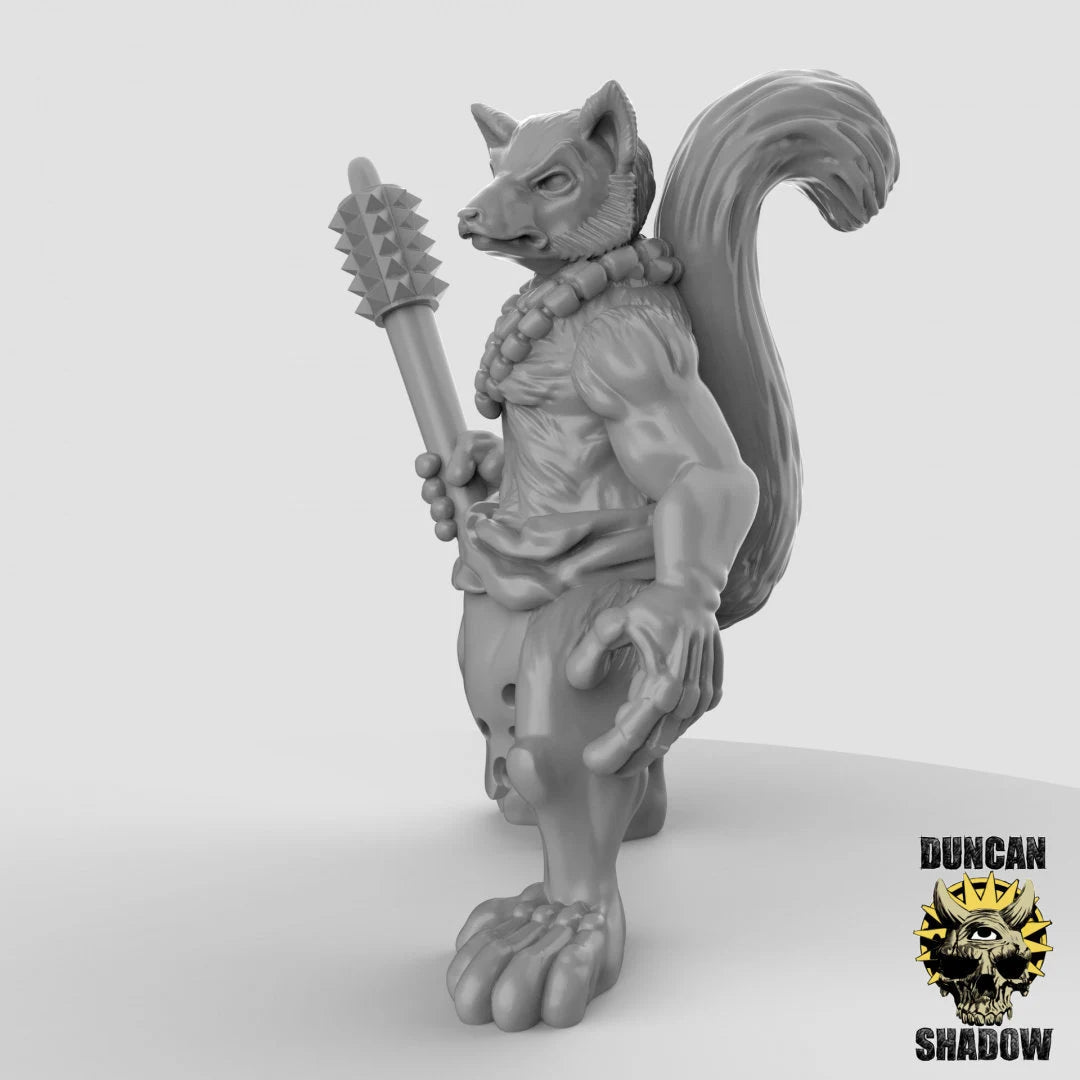 Leema fighter Miniature | A - Tabletop RPG & D&D miniature. Perfect for wargaming & collectors