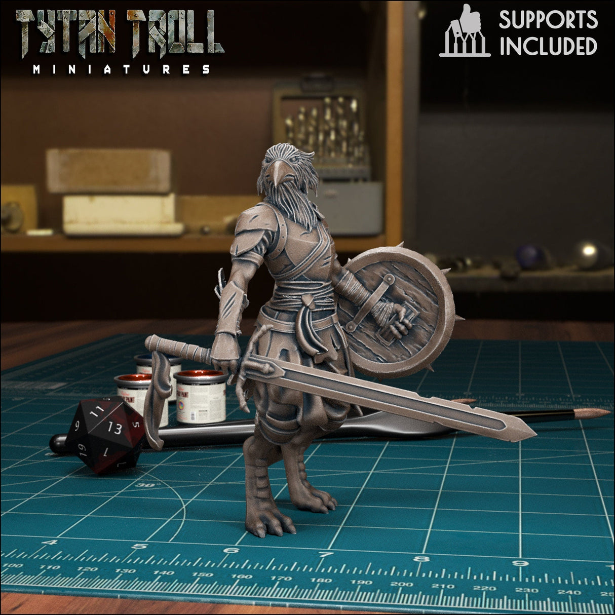 Male and Female Heros of the Races Miniature | Full Set All Models - Tabletop RPG & D&D miniature. Perfect for wargaming & collectors