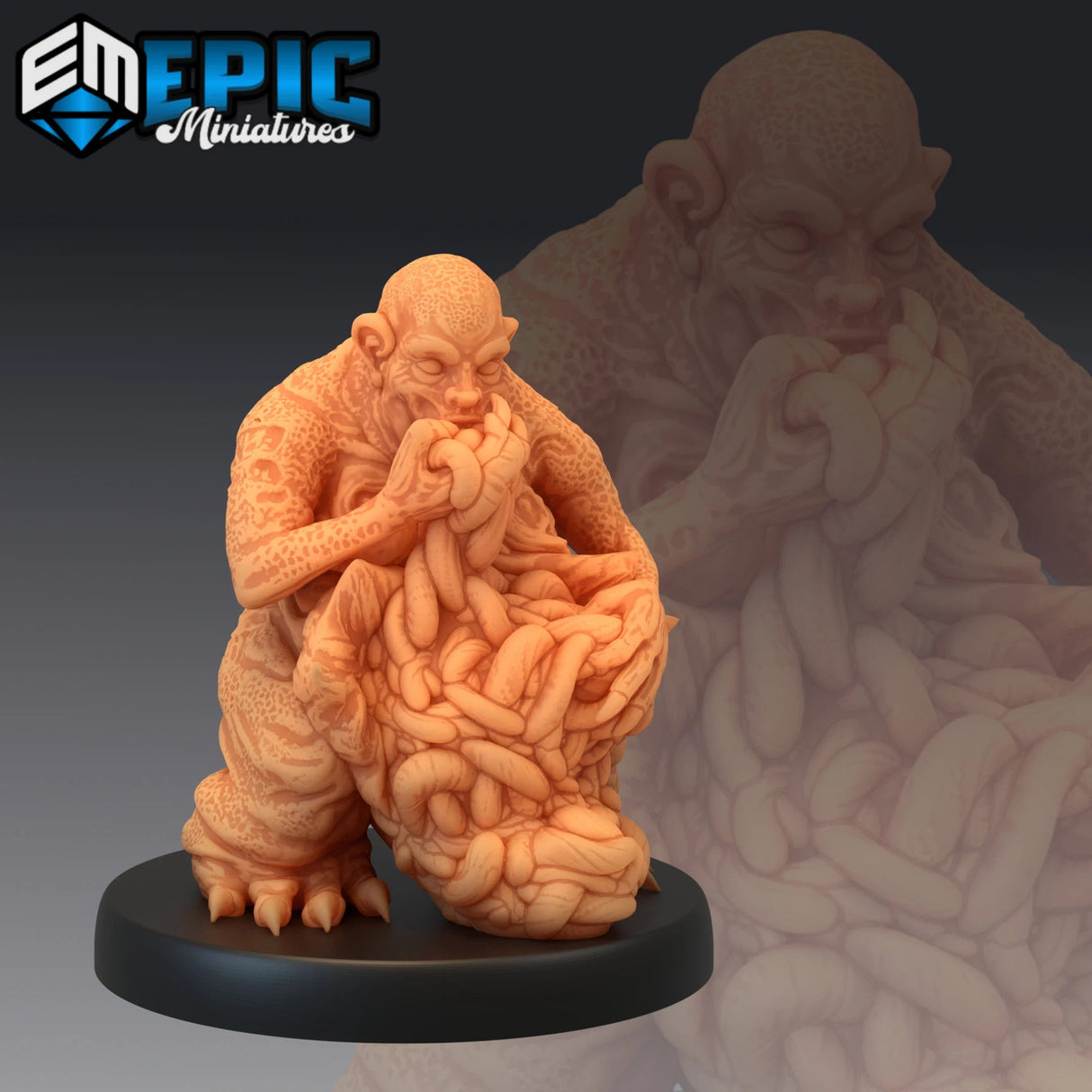 Mane Demon Miniature | C - Tabletop RPG & D&D miniature. Perfect for wargaming & collectors