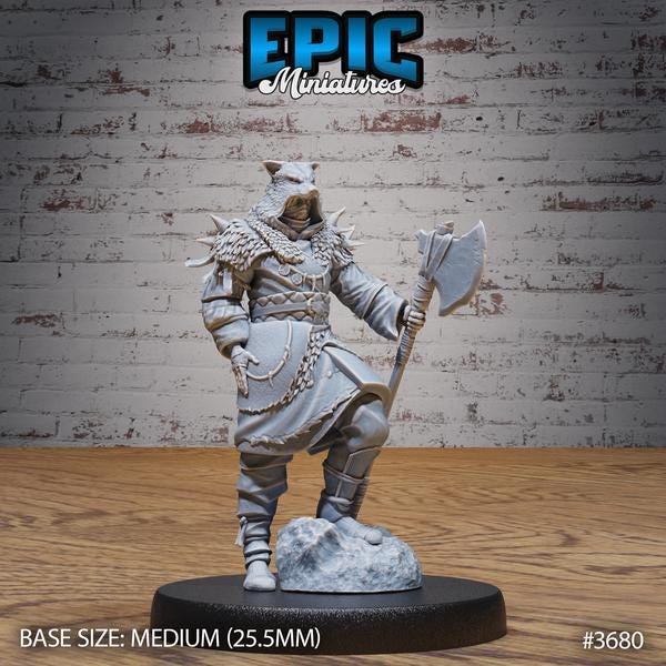 Masked Bandit, Nordic Warriors Miniatures set | 3680 - Tabletop RPG & D&D miniature. Perfect for wargaming & collectors