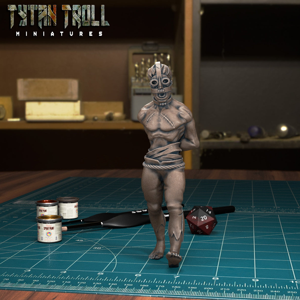 Masked Bundle Miniature | B - Tabletop RPG & D&D miniature. Perfect for wargaming & collectors