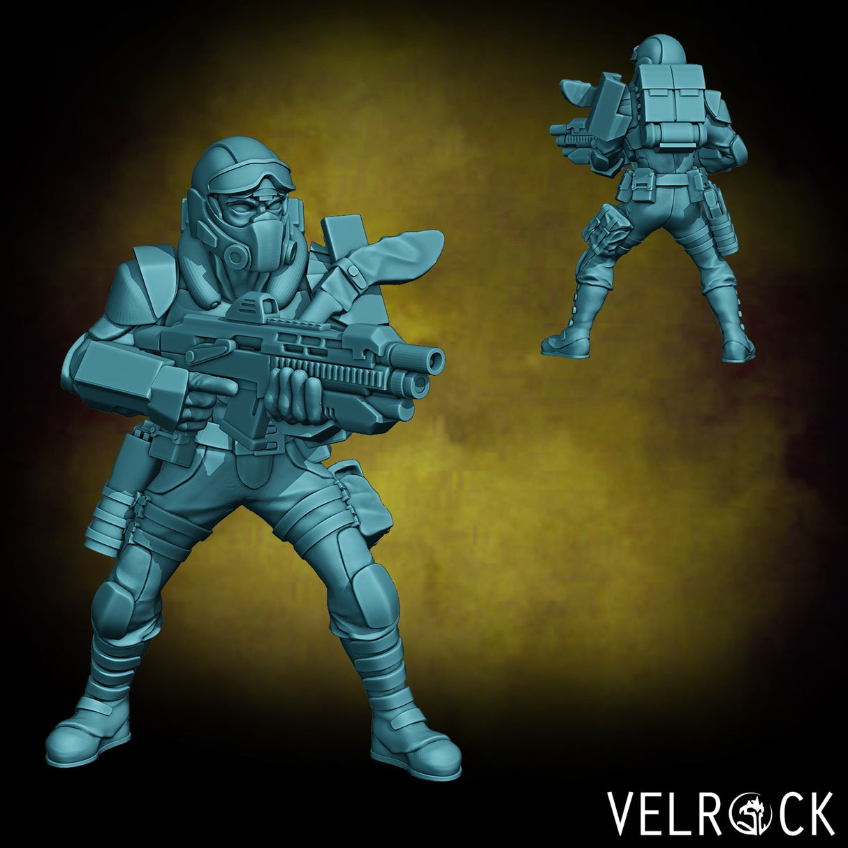 Mercenary Miniature | D - Tabletop RPG & D&D miniature. Perfect for wargaming & collectors