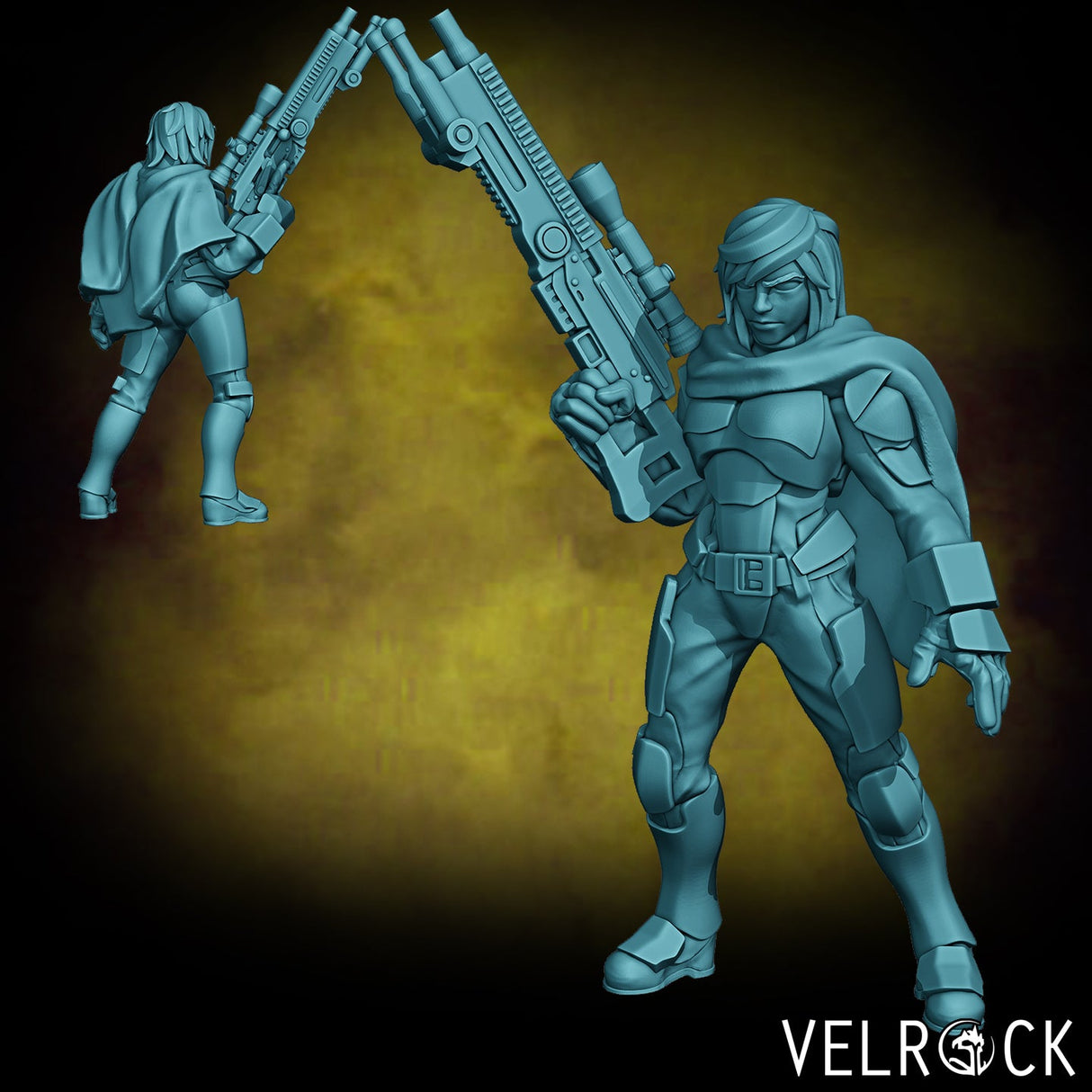 Mercenary Miniature | J - Tabletop RPG & D&D miniature. Perfect for wargaming & collectors