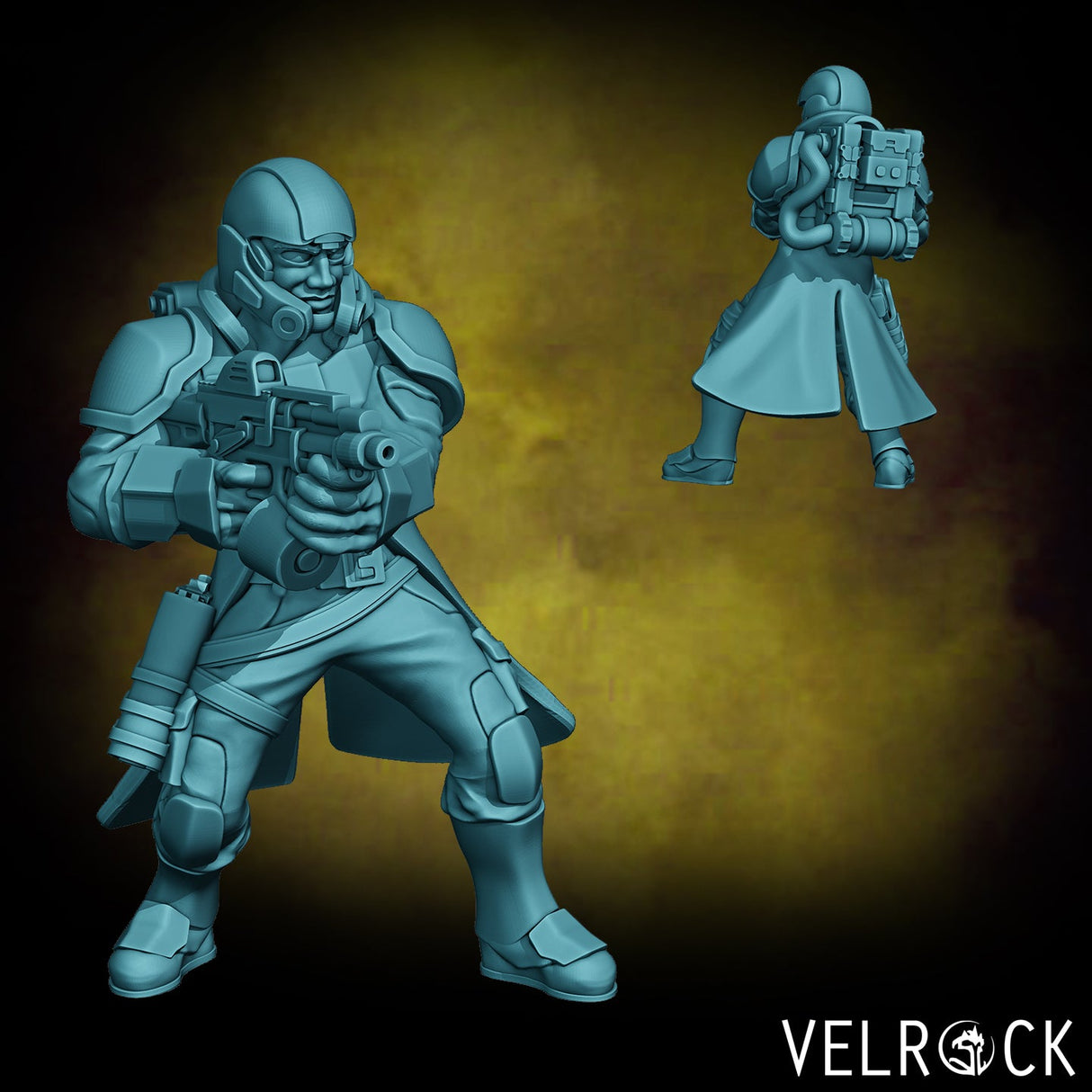 Mercenary Miniature | L - Tabletop RPG & D&D miniature. Perfect for wargaming & collectors