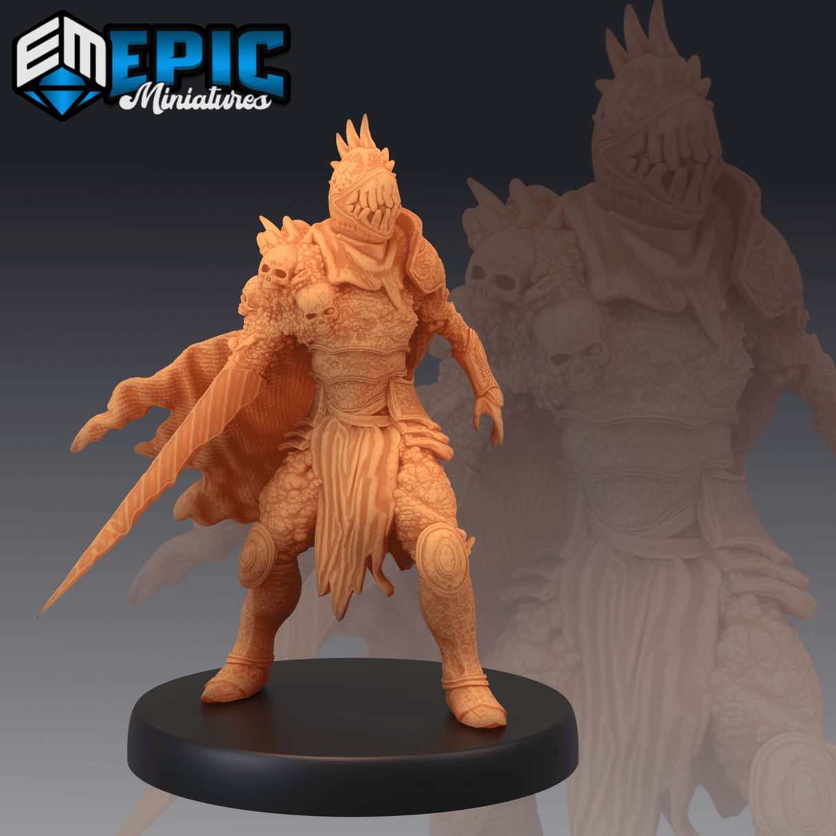 Mimic Knight Miniature | A - Tabletop RPG & D&D miniature. Perfect for wargaming & collectors