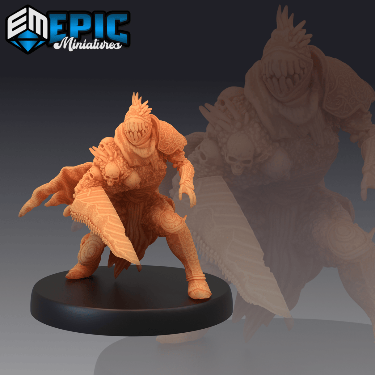 Mimic Knight Miniature | B - Tabletop RPG & D&D miniature. Perfect for wargaming & collectors