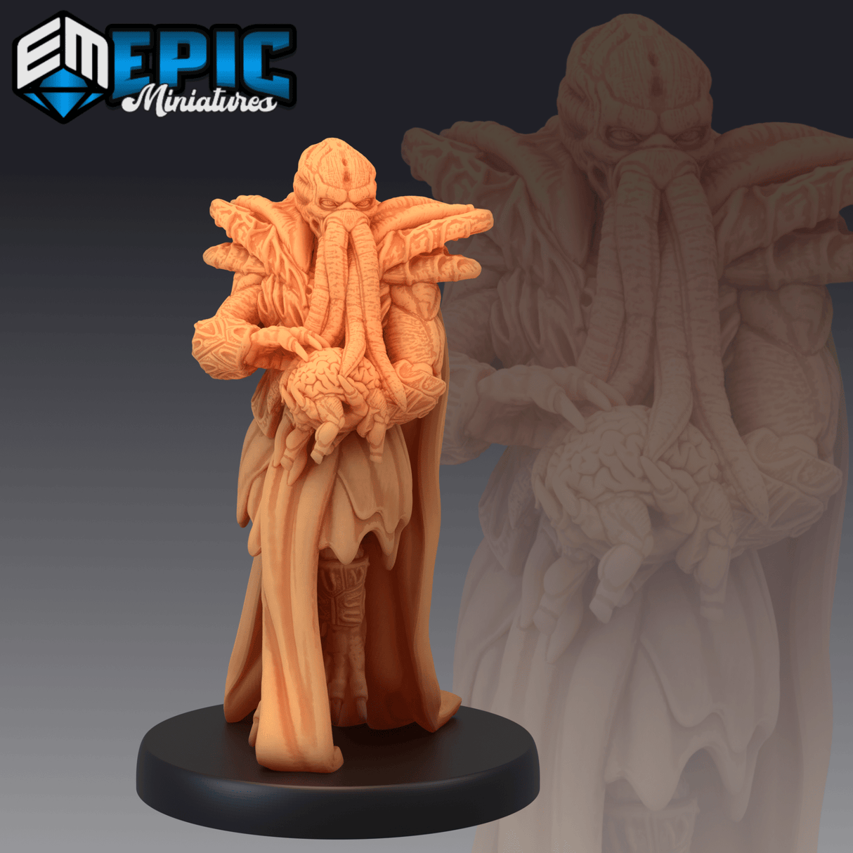 Mind Eater Miniature set | A - Tabletop RPG & D&D miniature. Perfect for wargaming & collectors