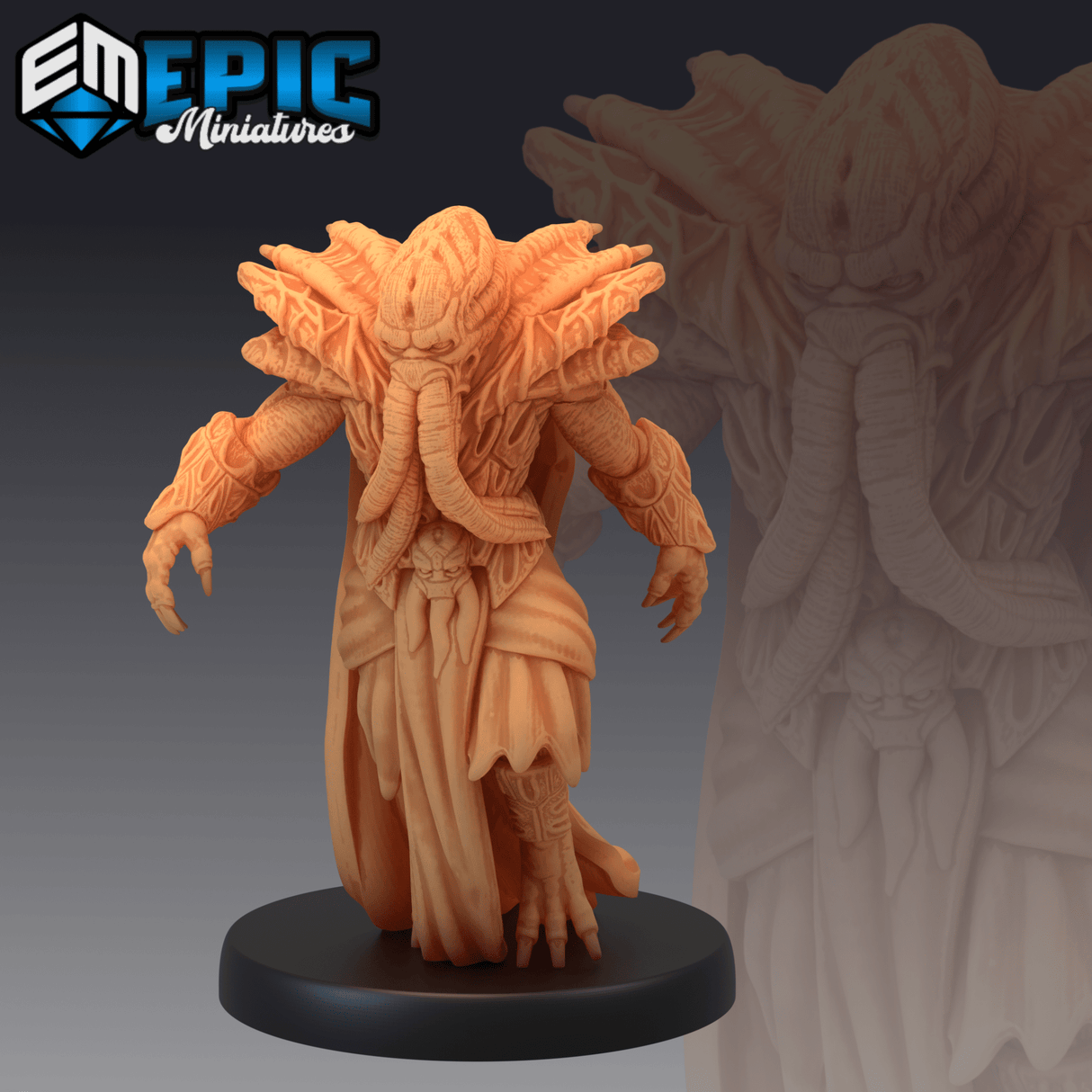 Mind Eater Miniature set | G - Tabletop RPG & D&D miniature. Perfect for wargaming & collectors