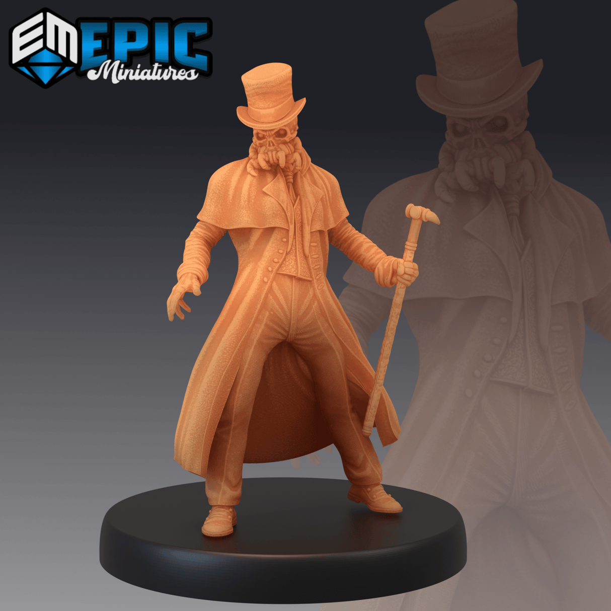 Mister Crawly Miniature | B - Tabletop RPG & D&D miniature. Perfect for wargaming & collectors
