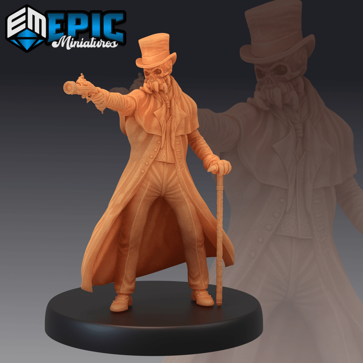 Mister Crawly Miniature | C - Tabletop RPG & D&D miniature. Perfect for wargaming & collectors