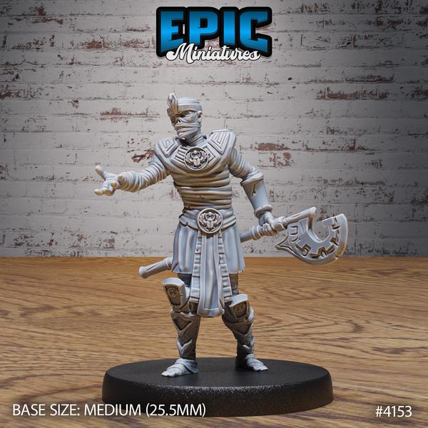 Mummy Pack Miniature | 4153 - Tabletop RPG & D&D miniature. Perfect for wargaming & collectors