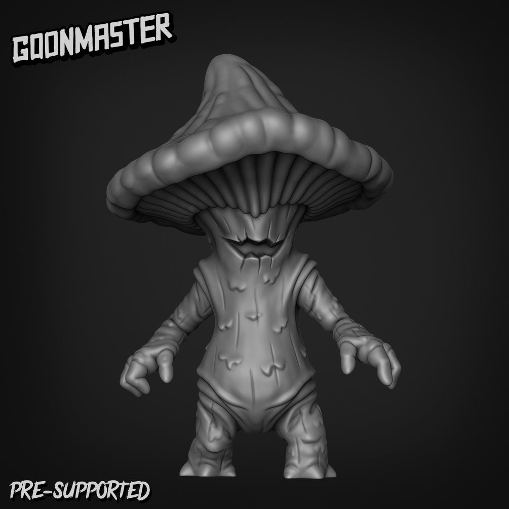 Mushroom Men Miniature | A - Tabletop RPG & D&D miniature. Perfect for wargaming & collectors