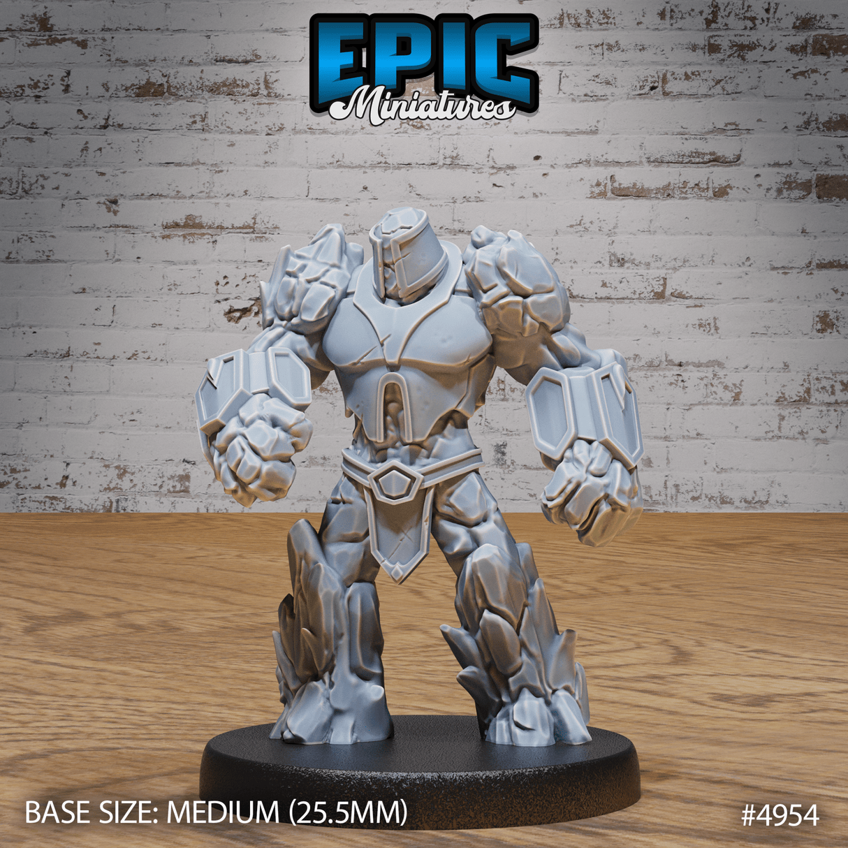 Myrmidon Earth Miniature | A - Tabletop RPG & D&D miniature. Perfect for wargaming & collectors