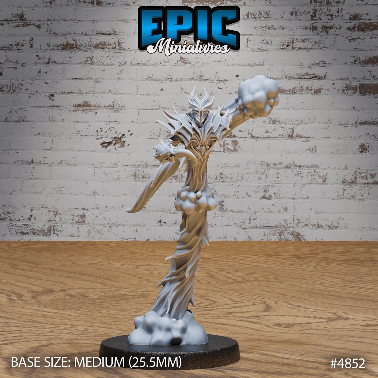 Myrmidon Fire Miniature | B - Tabletop RPG & D&D miniature. Perfect for wargaming & collectors
