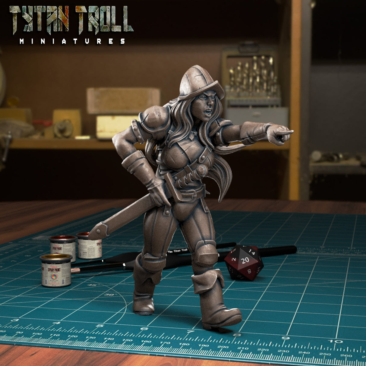 Nightwatch Guards Miniature | A - Tabletop RPG & D&D miniature. Perfect for wargaming & collectors